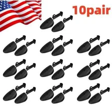 20 Pcs Men Adjustable Form Plastic Shoe Tree Shaper Keeper Boot Shoe Stretcher