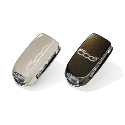 KIT MOSTRINA COVER PORTACHIAVI NERO E ARGENTO ORIGINALE FIAT 500X 52002330 KIT MOSTRINA COVER PORTACHIAVI NERO E ARGENTO ORIGINALE FIAT 500X 52002330