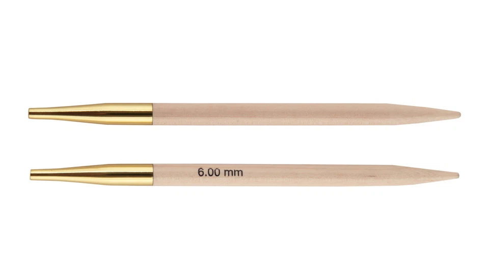 Knit Pro BASIX BEECH Rundnadeln 2,0 - 5,5 mm / 40 - 150 cm lang Buchenholz hell - Bild 3 von 3