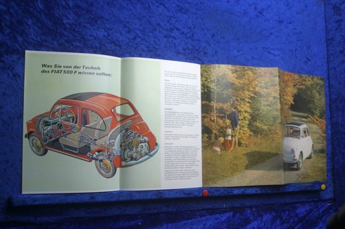 Fiat 500 F 1965-1972 Prospekt (A1263) FAKSIMILE Archiv Verlag - Bild 4 von 8