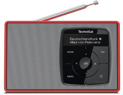 TechniSat DIGITRADIO 2 Portables DAB+/UKW-Radio mit Bluetooth-Audiostreaming