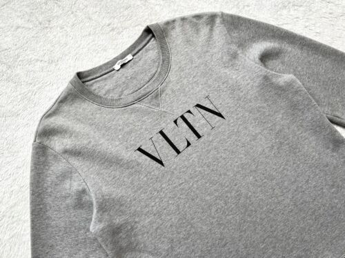 Genuine Authentic Men’s Grey Valentino VLTN Sweatshirt Size Large - Picture 2 of 4