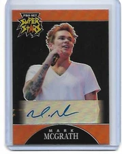 Mark Mcgrath SUGAR RAY Leaf Pop Century Auto Pro Set Super Star Autograph Card/5
