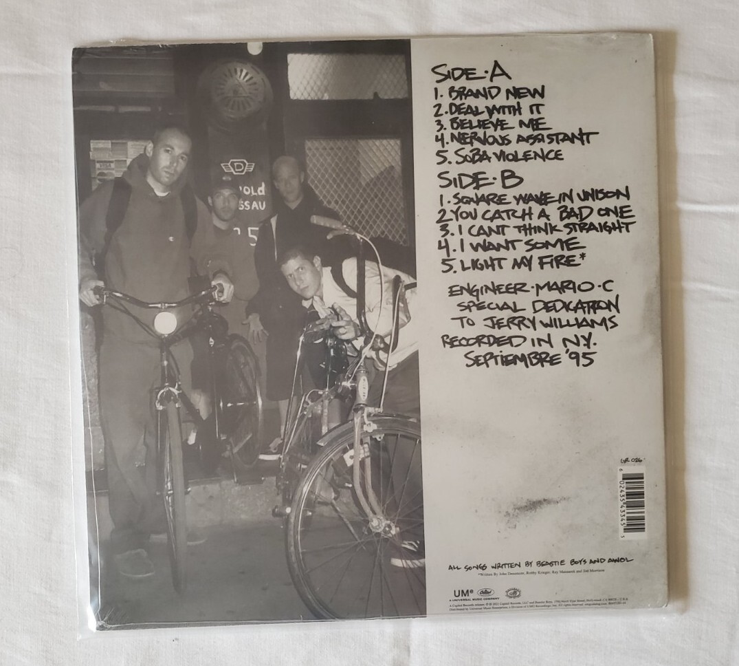 Beastie Boys - AGLIO E OLIO EP RSD - 2021 US Capitol Records