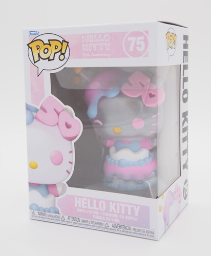 Funko POP! Figura de vinilo HELLO KITTY IN CAKE 50 aniversario Pearl LTD #75 - Imagen 10 de 12