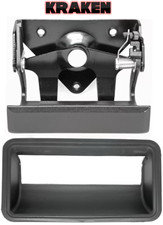 Tailgate Handle For 1988-1998 Chevy Truck With Rod Clips Bezel Ck Series Metal Tailgate Handle For 1988-1998 Chevy Truck With Rod Clips Bezel Ck Series Metal