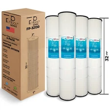 FP-32130 Pool Cartridge Replaces Pentair CCP520, 817-0143, 817-0131, 17858 4Pack