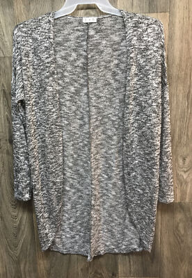 B+B Light Weight Size Medium Open Front Cardigan