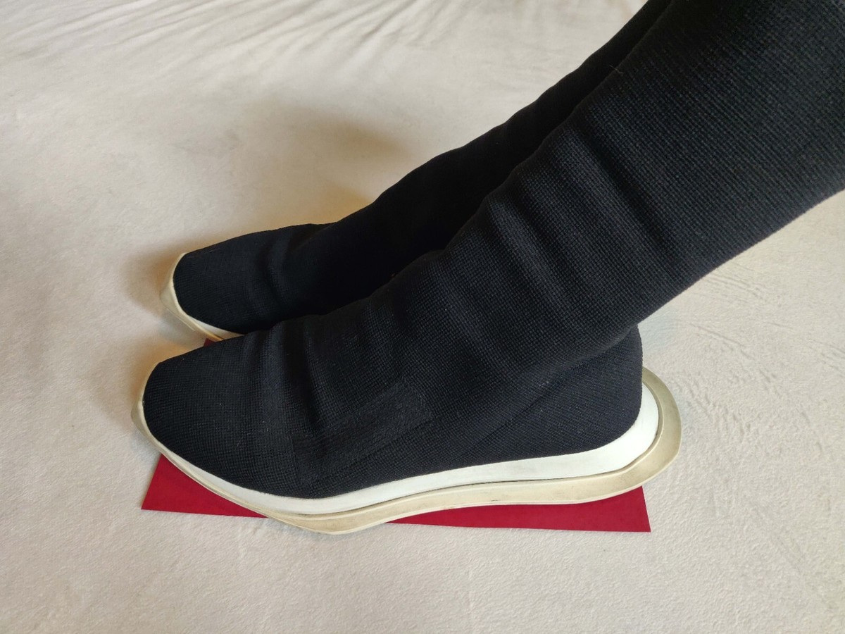 Rick Owens Drkshdw Sneakers Mens Level Runner Sock Shoe FW19 EU 43 