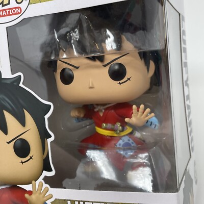 Figurine Funko Pop Luffy En Kimono #921 One Piece – Inclut Protège-boîte EcoTEK Figurine Animation Manga