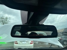 Used Front Center Interior Rear View Mirror fits: 2015 Chrysler 200 manual dimmi