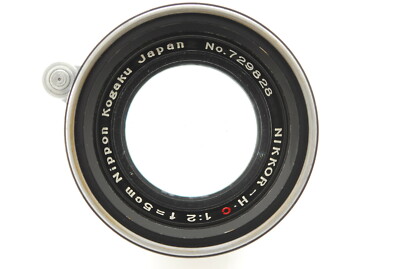 Rare! Black Belt Nikon Nikkor H.C 5cm 50mm F2 L39 LTM Japan #317