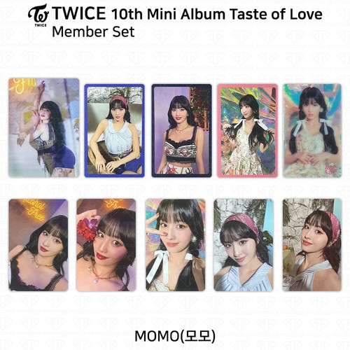 Twice 10th Mini Album Taste Of Love Official Photocard Momo Kpop K Pop Ebay