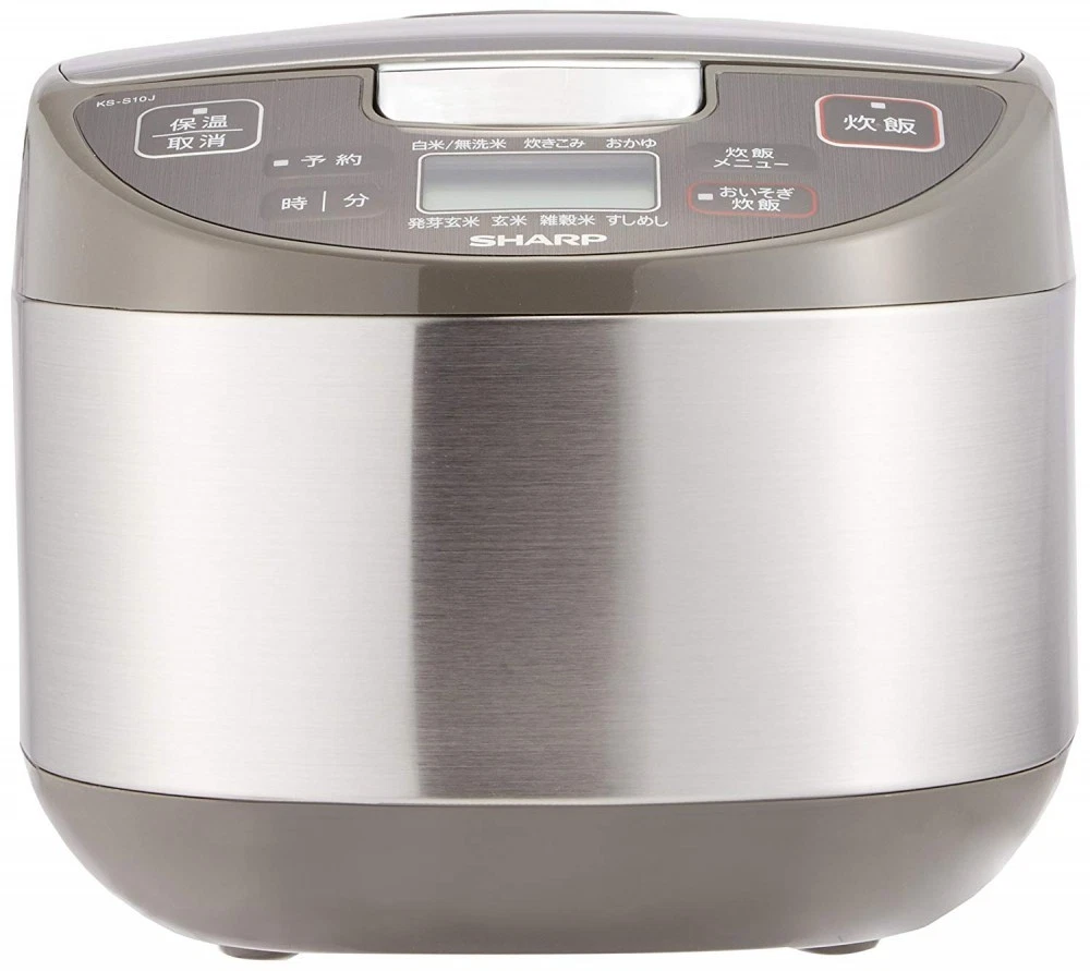Sharp Rice Cooker Microcomputer System 5.5 Go KS-S10J-S Silver New