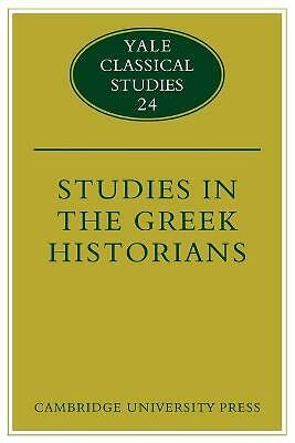 Studies in the Greek Historians Kagan Paperback Cambridge University Press