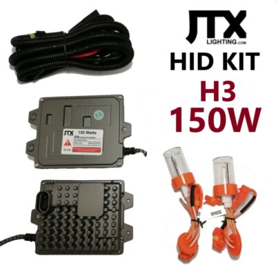 H3 HID Kit 150W for ARB IPF 800 900 driving spot light 