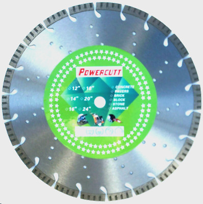 14'' CONCRETE/MASONRY/PAVER/STONE Husqvarna/Stihl/Hitachi Cut ofSaw DIAMOND BLADE