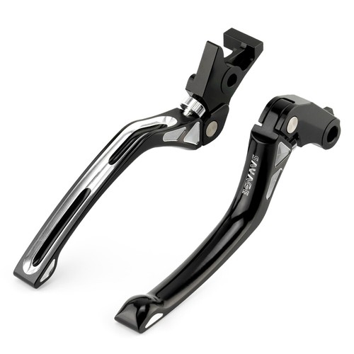 Adjustable Brake Clutch Levers For HONDA STEED 400/600 CB750 NT 650 BROS/Hawk GT - Picture 8 of 10