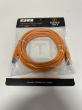 Tether Tools CU54600RG TetherPro 15' (4.6m) USB 3.0 to Male B Cable Cord Orange
