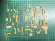 mdf  wooden tools  various /shape /  sign / stencil 