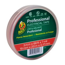 Duck  Brand Professional Electrical Tape Canister Pack - Red, .75 in. x 66 ft. x