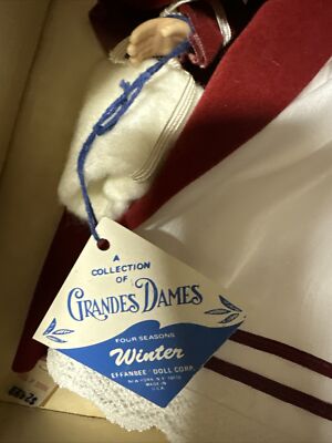 VINTAGE EFFANBEE COLLECTION OF GRANDES DAMES - 