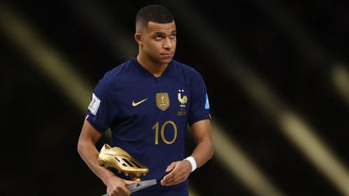 2022 France Home Jersey #10 Mbappe Large Nike World Cup Final Match Patches NEW - Picture 23 of 24
