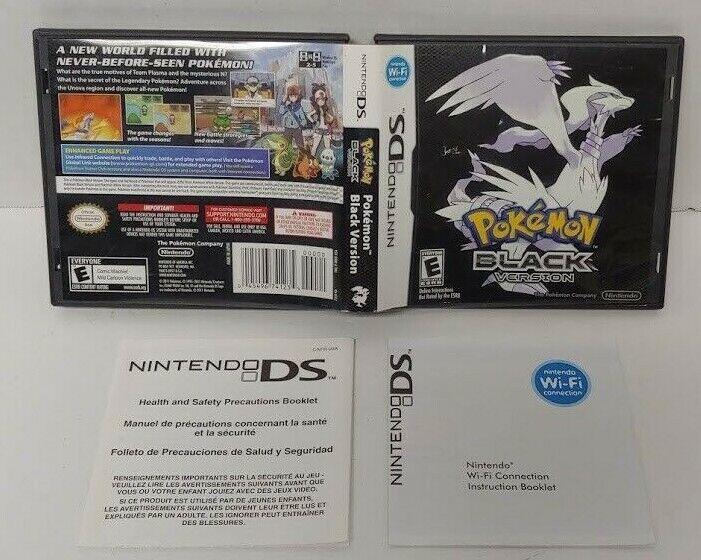 Pokemon Black Version 2 Nintendo DS Box Art Cover by Marz