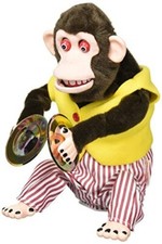 Jolly Chimp Style Yamani 9510 Cymbal-Banging Monkey Figure Japanese Toy NEW