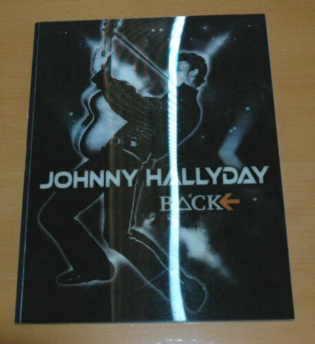 Programmes de concert et flyers de collection Johnny Hallyday