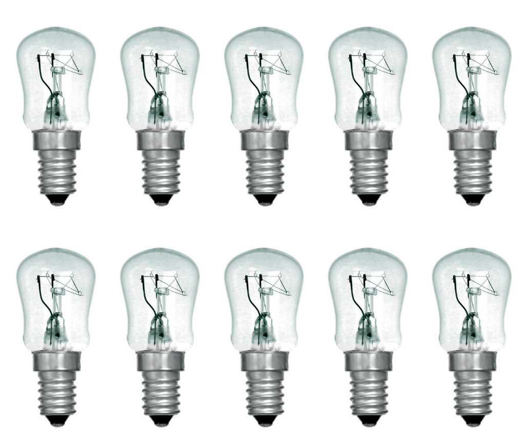 10 x BELL 02650 25 Watt Small Pygmy Light Bulbs Small Edison Screw E14 SES 170lm