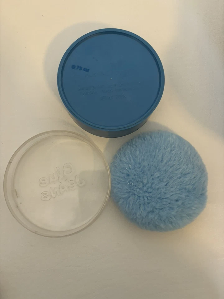 Polvo antipolvo Blue Jeans con soplo 4,0 OZ Contenedor hecho en EE. UU. solamente Foto 3 de 3