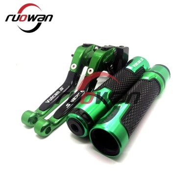 CNC Handlebar grips Brake Clutch Levers For KAWASAKI Vulcan S 650 2015-2023