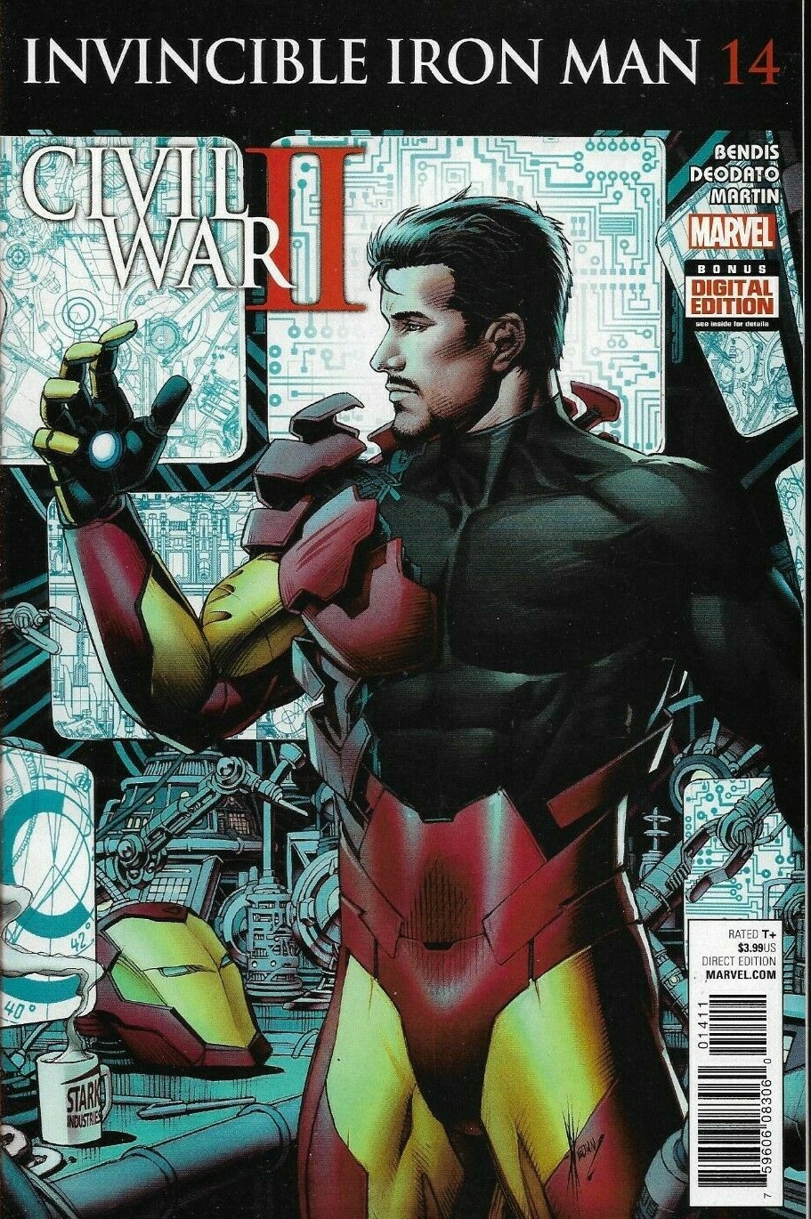 INVINCIBLE IRON MAN (2015) #14 - Civil War II - Back Issue
