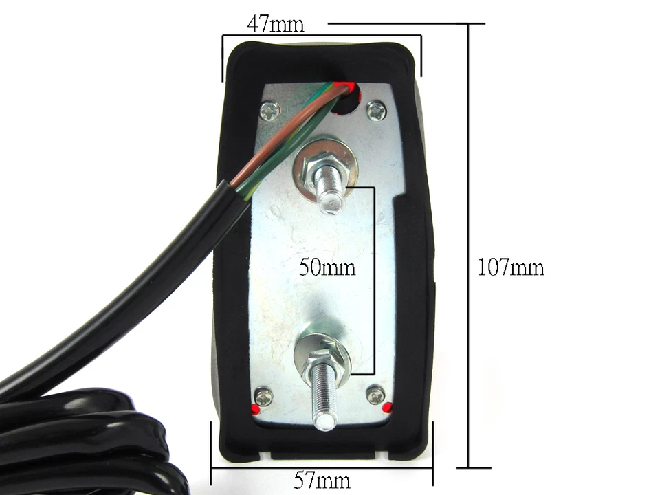 Taillight for Honda 86-02 XR200R 83-84 XR500R  Universal Small XR Style 12 Volt - Image 3 of 4