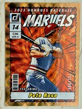 2023 Panini Donruss Baseball Pete Rose Marvels /999 #M5