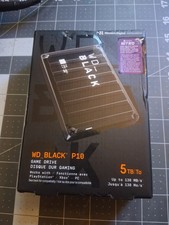 WD Black P10 5TB Portable External Game Hard Drive for PS4,PS5, XBOX, PC FREE SH
