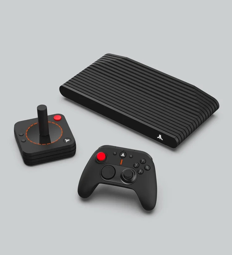 New Sealed - Atari VCS 800 Console ONYX Bundle Video Game Retro Gaming 4K HDMI