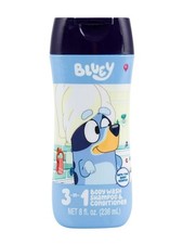 Bluey 3-in-1 Kids Body Wash, Shampoo  Conditioner - Light Blue