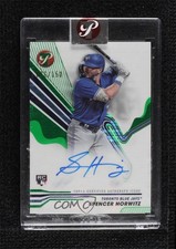 2024 Topps Pristine Green Pulsar Refractor /150 Spencer Horwitz #PA-SH Auto 1l1a