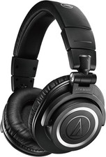 Audio-Technica ATH-M50xBT2 Wireless Headphones 50 Hours Playback Authentic Black