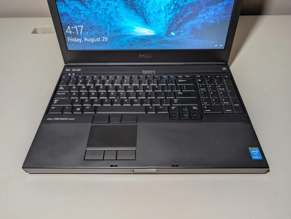 Dell Precision M4800 — i7-4810MQ • 32GB RAM • 256GB SSD + 750GB HD • Bluray, AMD - Image 3 of 4