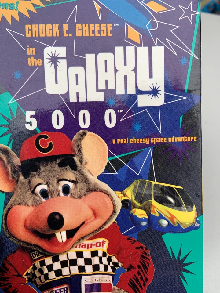 CHUCK E CHEESE In The Galaxy 5000 VHS 1999 Real Cheesy Space Adventure Funimatio - Image 3 of 4