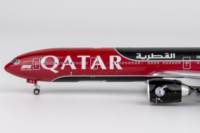 カタール航空 777-300ER A7-BEG 1/400 NGmodel Qatar Airways 777-300ER A7-BEG New Formula 1 livery 1/400