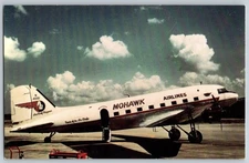 Mohawk Airlines  Douglas DC-3 limited edition Postcard