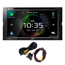 JVC KW-V960BW CarPlay/Android Auto DVD AV Receiver  ACA801 Back Up Camera