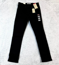 Levi's Women's Black Denim 311 Shaping Skinny Jeans Size 6 Short W28 L28