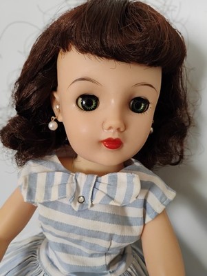 Ideal Miss Revlon doll 18 inch ( True dark brunette)