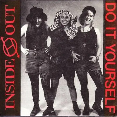 Inside Out Do It Yourself Nose Job EP, DARK RED PRESSING Vinyl Single 7inch