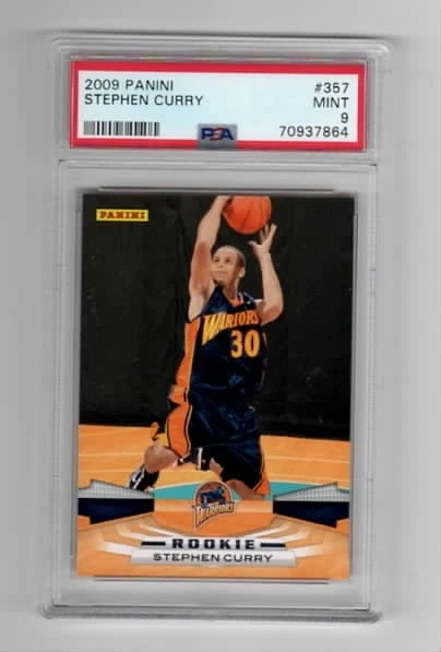 Stephen Curry Professional Sports Authenticator (PSA) Basketball